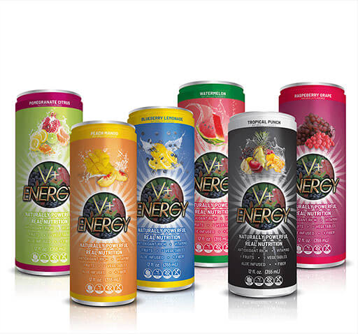 Refreshing Energy Cans