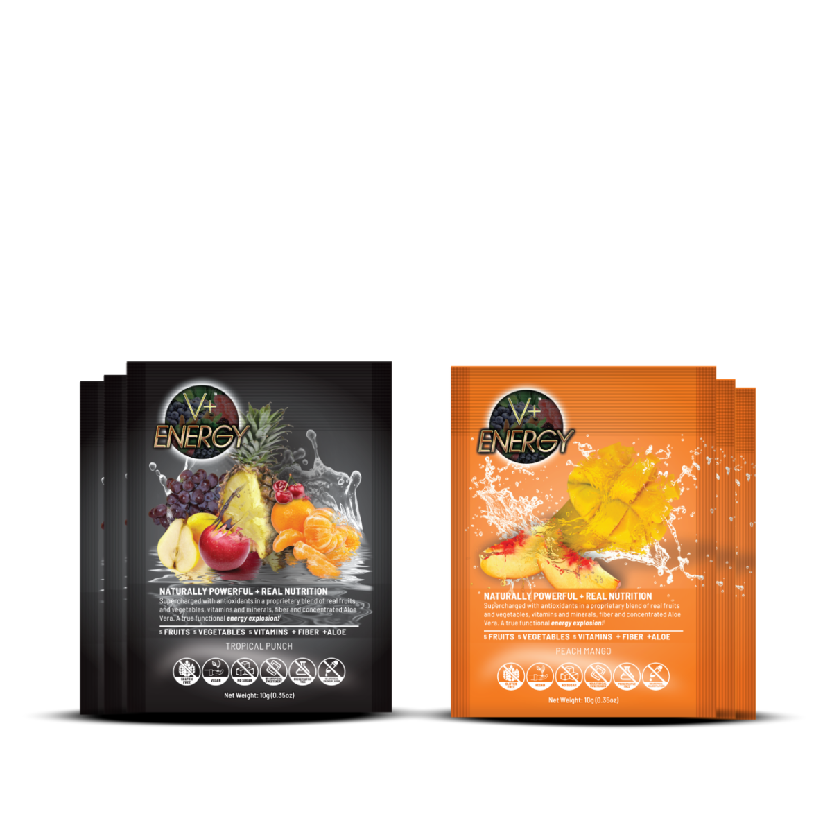 VPlus Energize & Thrive Bundle – 4 Pack Natural Drinks